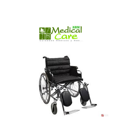 Silla de ruedas de asiento ancho MARCA ABM MEDICAL CARE