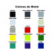 Locker de 2 cuerpos, p/candado 