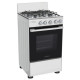 Estufa de gas de 4 hornillas con  horno MARCA PREMIUM