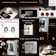 Máquina de café y cappuccino comercial profesional MARCA ABM
