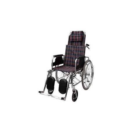 Silla de ruedas con respaldo declinable MARCA MEDICAL CARE