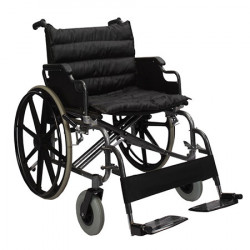 Silla de ruedas de asiento ancho MARCA ABM MEDICAL CARE