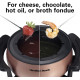 Olla de fondue eléctrica de color cobre MARCA HAMILTON BEACH