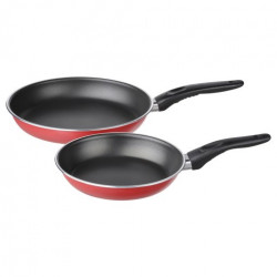 Set de 2 Sartenes antiadherentes de 7" y de 9" MARCA COOK PREP EAT