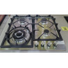 Estufa de 4 hornillas empotrable top de acero a gas MARCA PREMIERE BY ABM