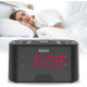 Radio Reloj despertador con alarma dual MARCA RCA