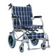 Silla de ruedas de transporte de aluminio MARCA ABM MEDICAL CARE