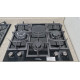 Estufa empotrable de gas 4 hornillas combinada 3 a gas y 1 electrica MARCA PREMIERE BY ABM