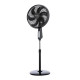 Ventilador de pedestal de 18" Negro MARCA PREMIERE BY ABM