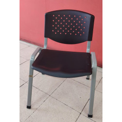 Silla de espera concha plástica MARCA ABM