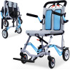 Silla de ruedas de transporte MARCA ABM MEDICAL CARE