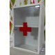 Botiquin de metal con puerta de vidrio ABM MEDICAL CARE
