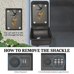 Caja de seguridad para llaves Marca SAFEWELL BY ABM