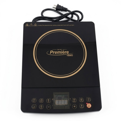 Estufa de mesa eléctrica de inducción 1 hornillas MARCA PREMIERE BY ABM