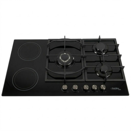 Estufa empotrable de gas 5 hornillas combinada 3 a gas y 2 electrica MARCA PREMIERE BY ABM