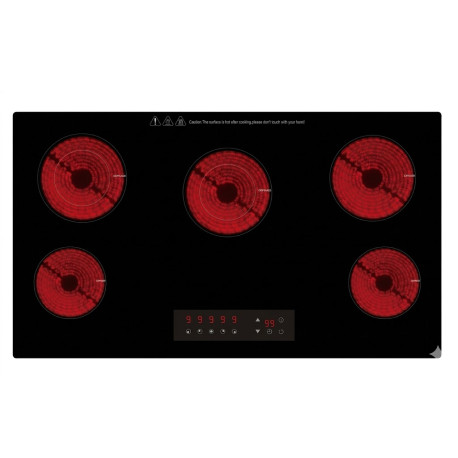 Estufa Eléctrica de induccion de 5 hornillas Para Empotrar MARCA PREMIERE BY ABM