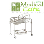 Trolley tipo cuna hospitalaria para recien nacido