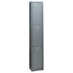 Locker de 3 cuerpos, p/candado