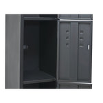 Locker de 3 cuerpos, p/candado