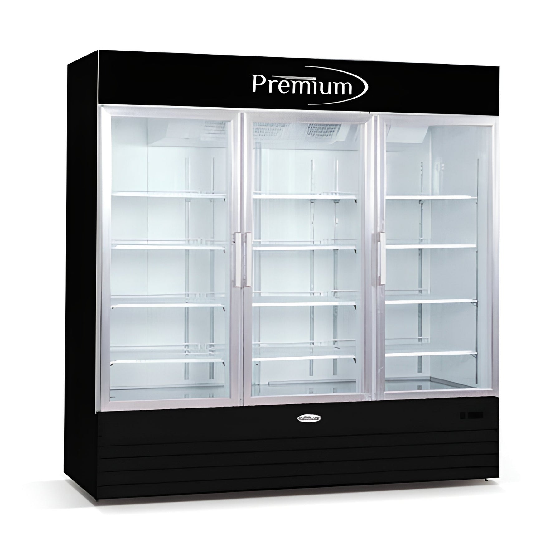 Enfriador exhibidor vertical de 53 pies cubicos