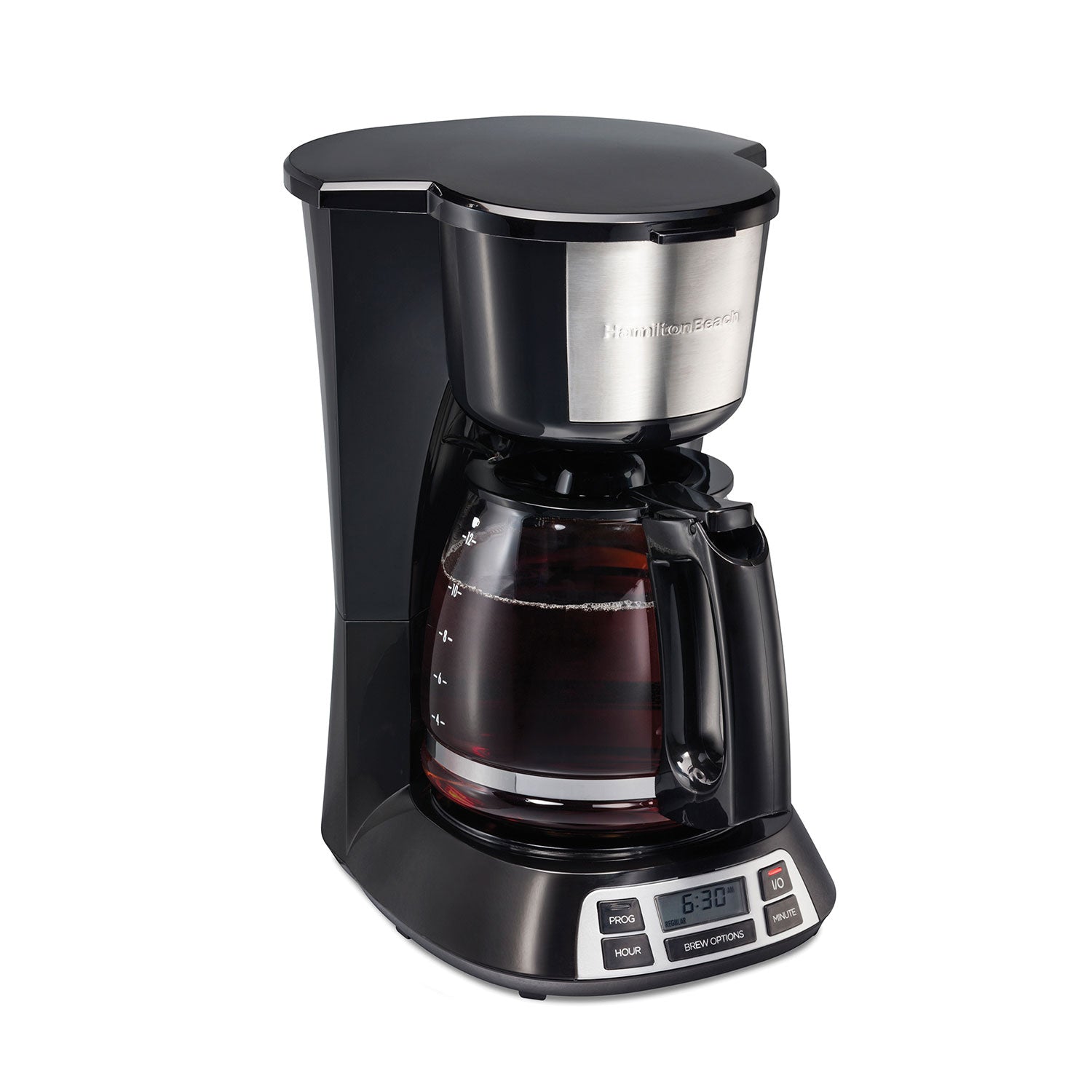 Cafetera programable de 12 tazas MARCA HAMILTON BEACH