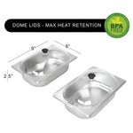 Servidor para buffet de 2 bandejas