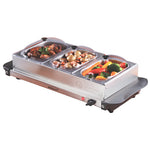 Servidor para buffet de 3 bandejas