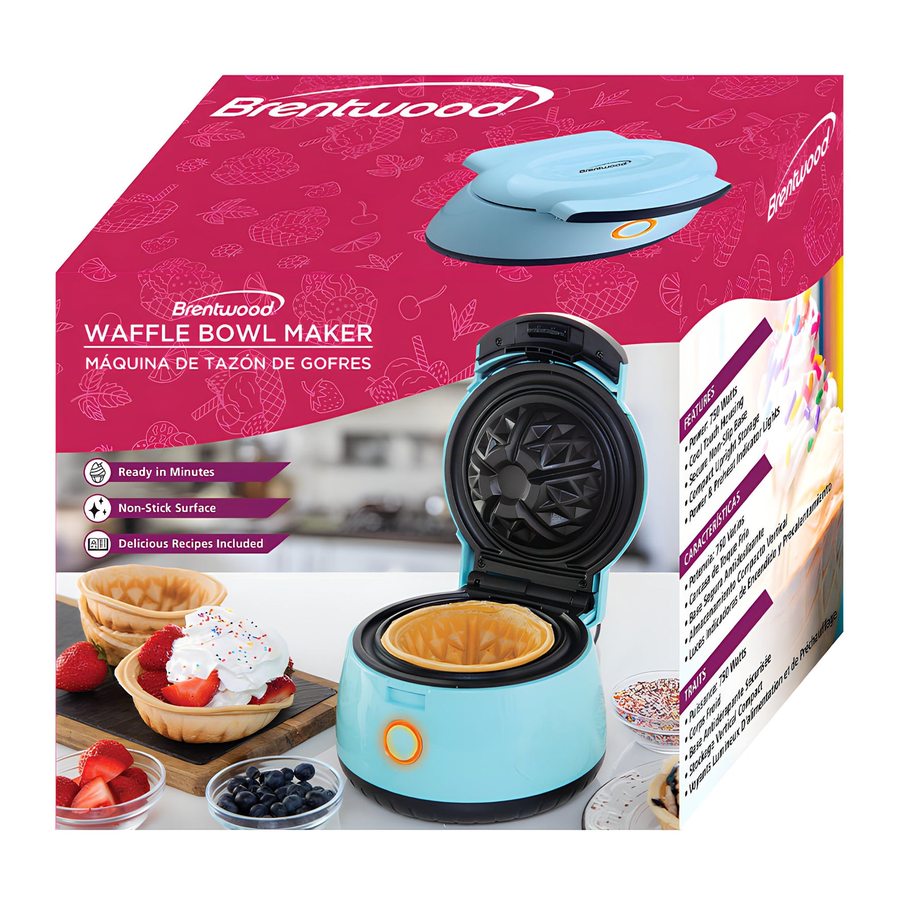 Máquina para hacer Waffles