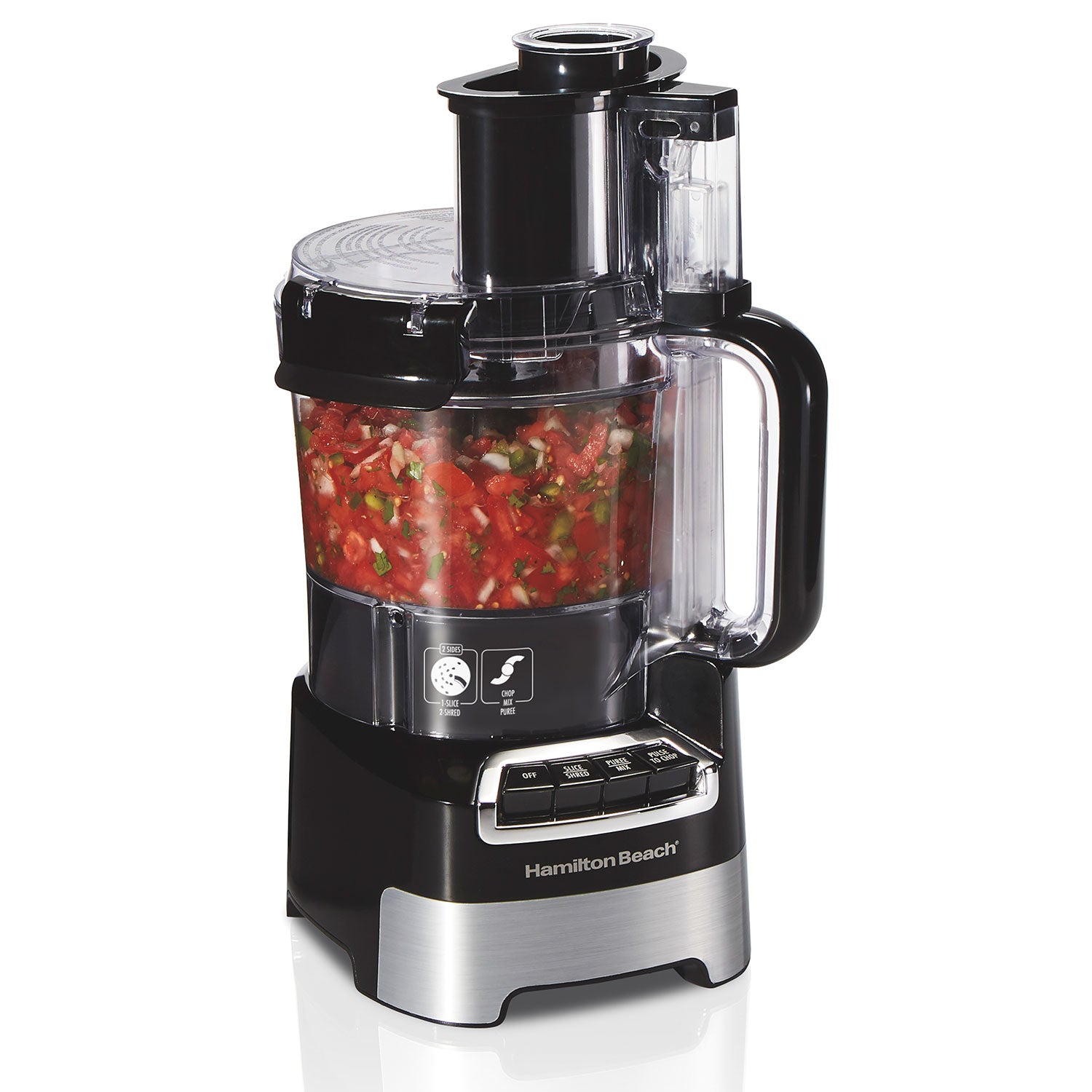 Procesador de alimentos de 10 tazas MARCA HAMILTON BEACH