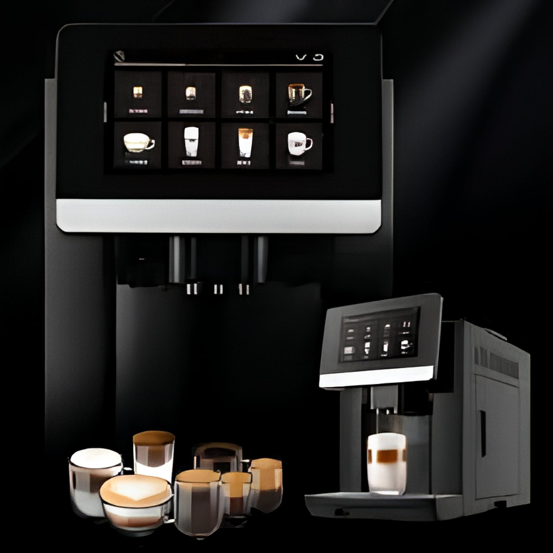 Cafetera Expreso Automática One Touch con Pantalla HD de 7" y Molinillo Integrado