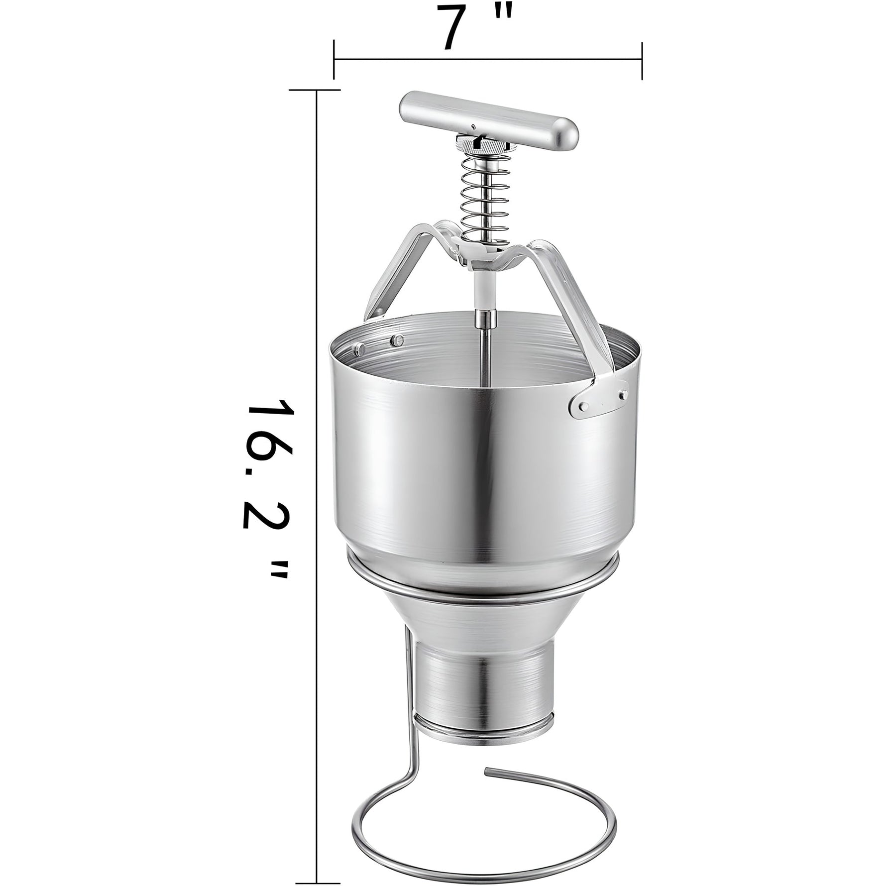 Máquina Manual para Hacer Donas o Rosquillas capacidad de 5 litros
