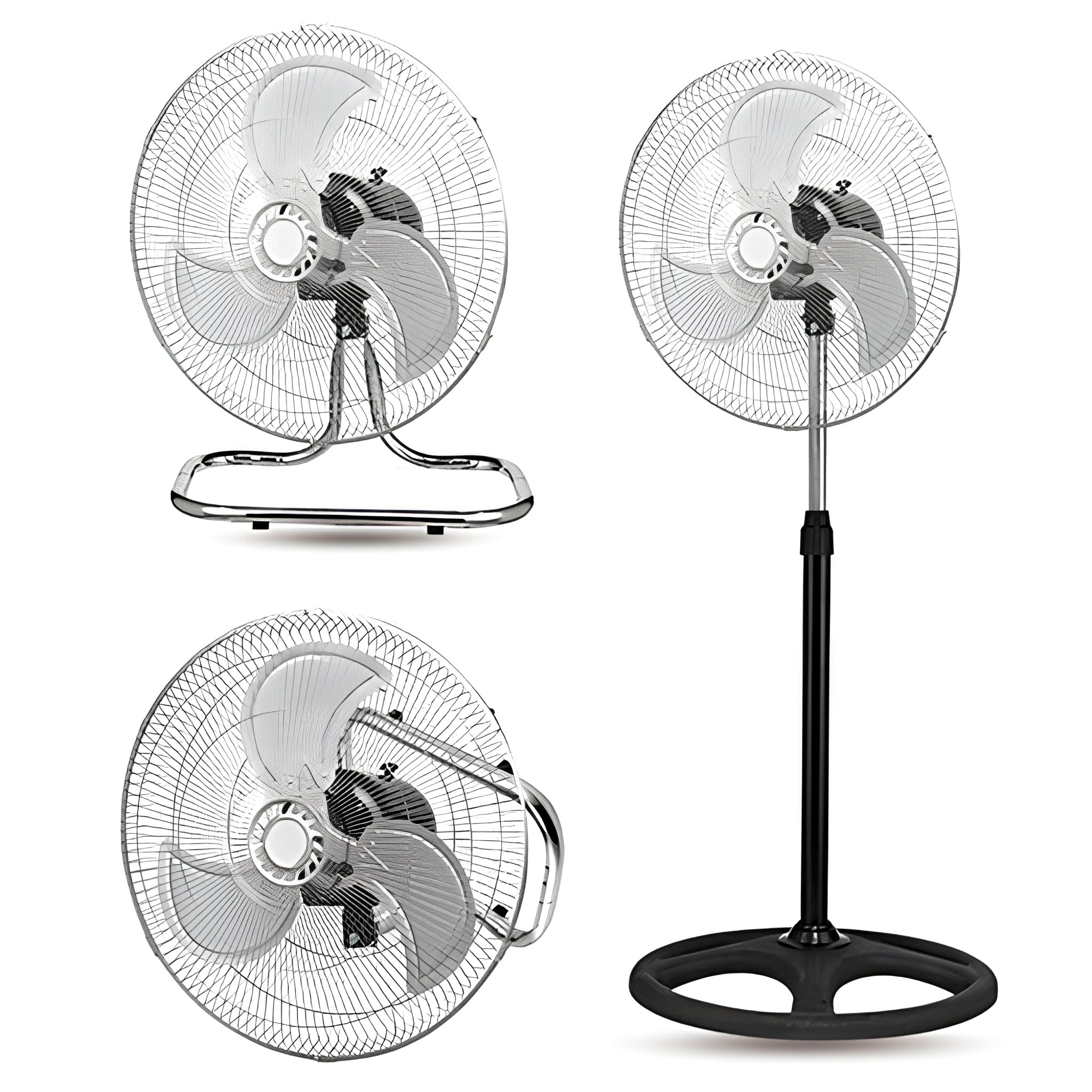 Ventilador Metálico de 18" 3 en 1