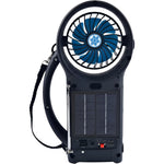 Radio ventilador con Bluetooth y energía solar