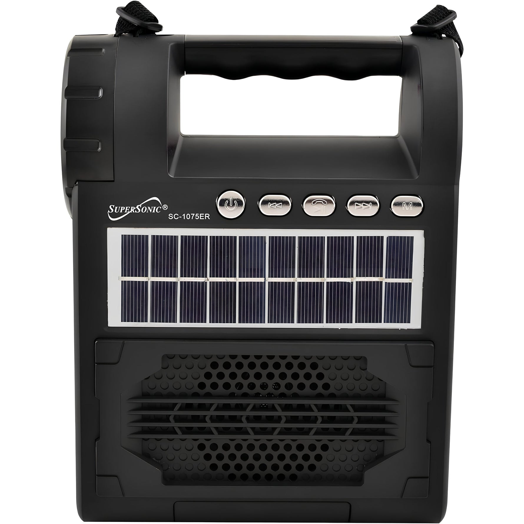 Radio linterna con Bluetooth y panel solar