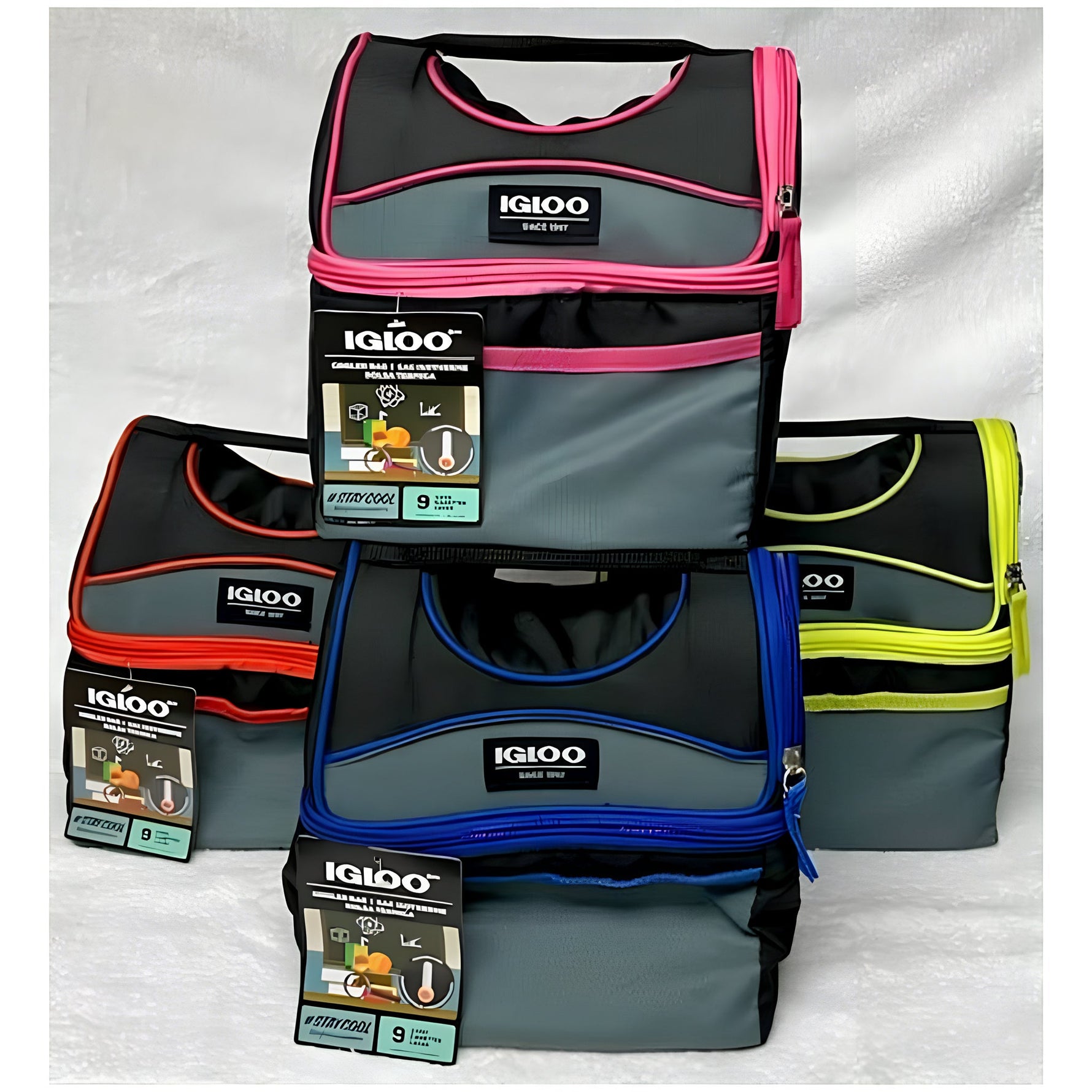 Lonchera Térmica impermeable con capacidad de 9 latas