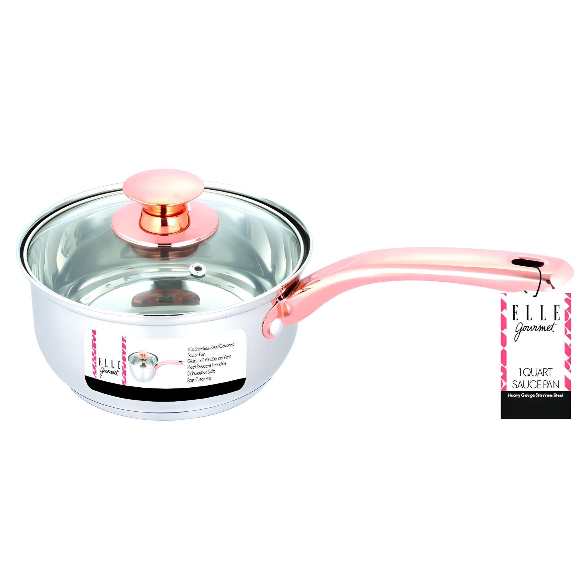 Olla de acero inoxidable de 0.95 litros