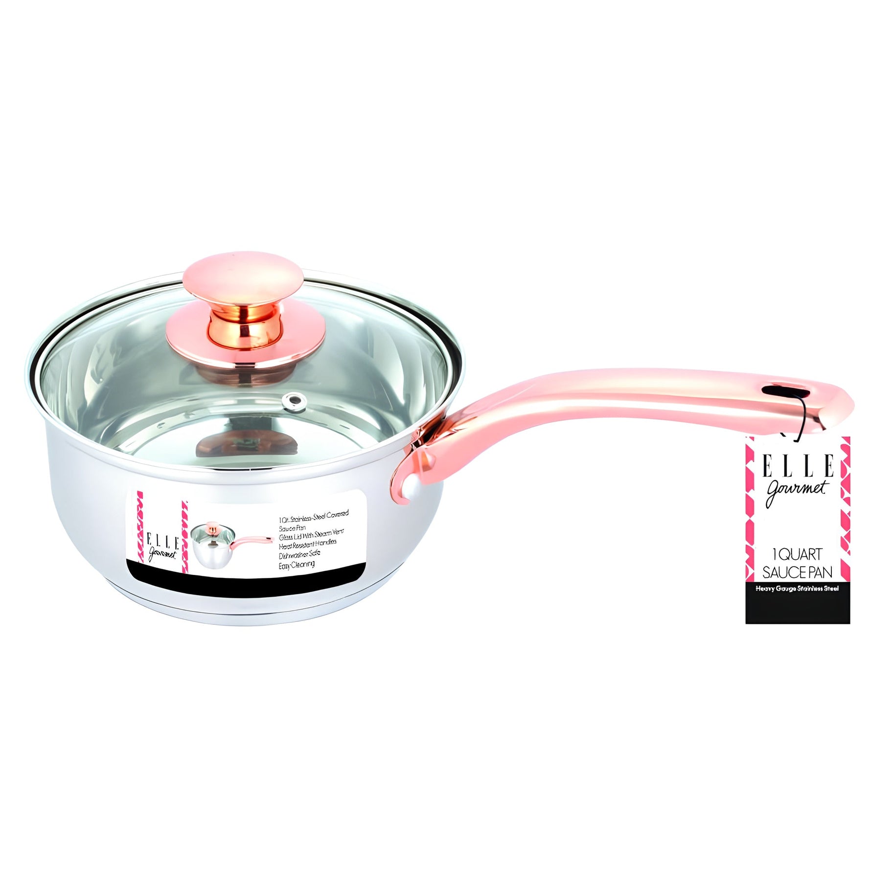 Olla de acero inoxidable de 0.95 litros