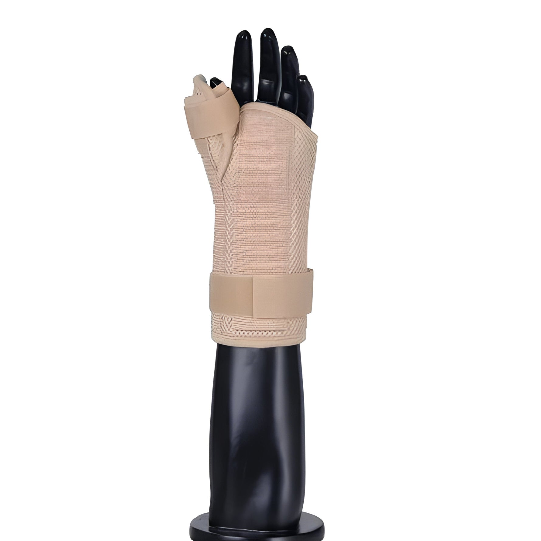 Muñequera con paralizador de pulgar