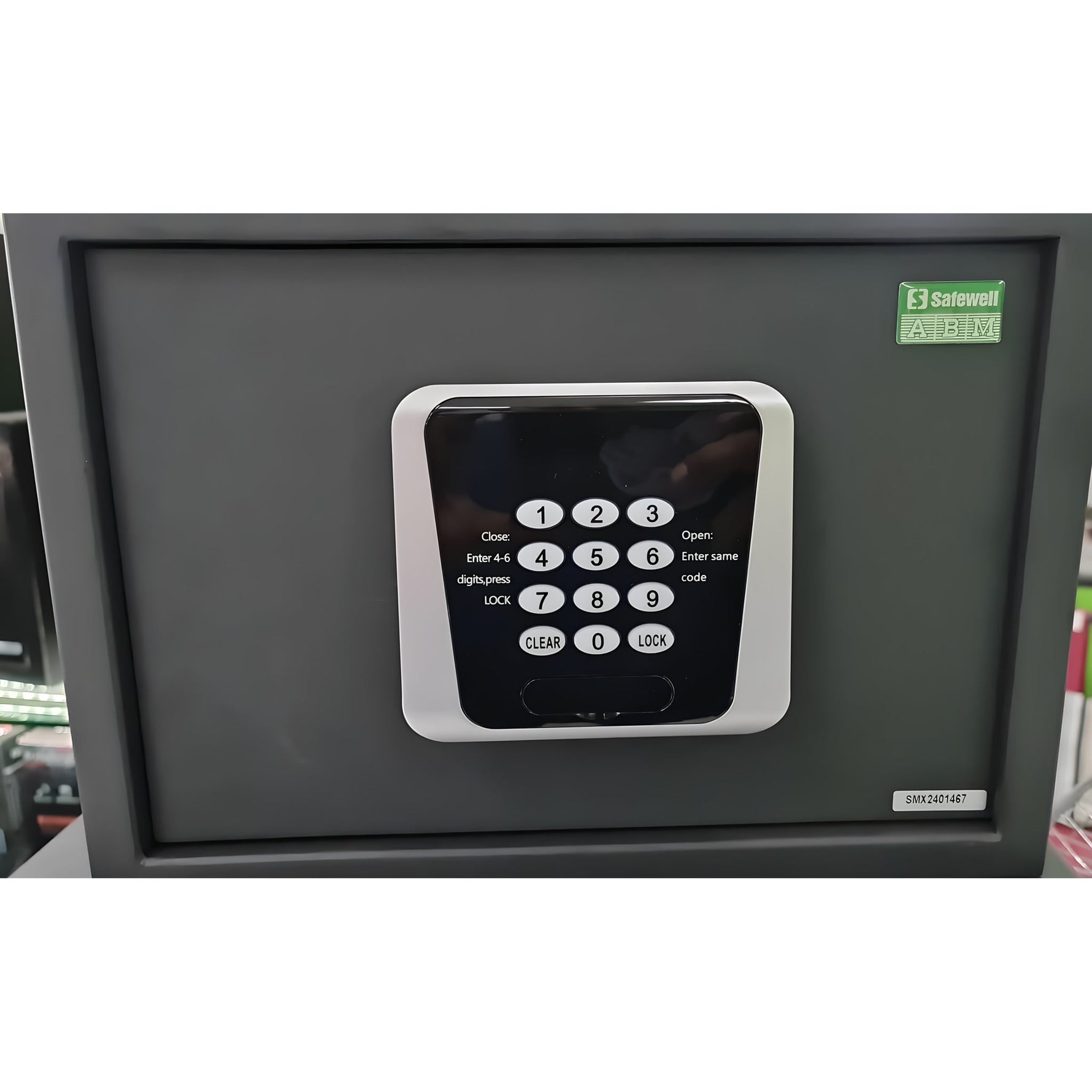 Caja fuerte digital para hotel y uso residencial