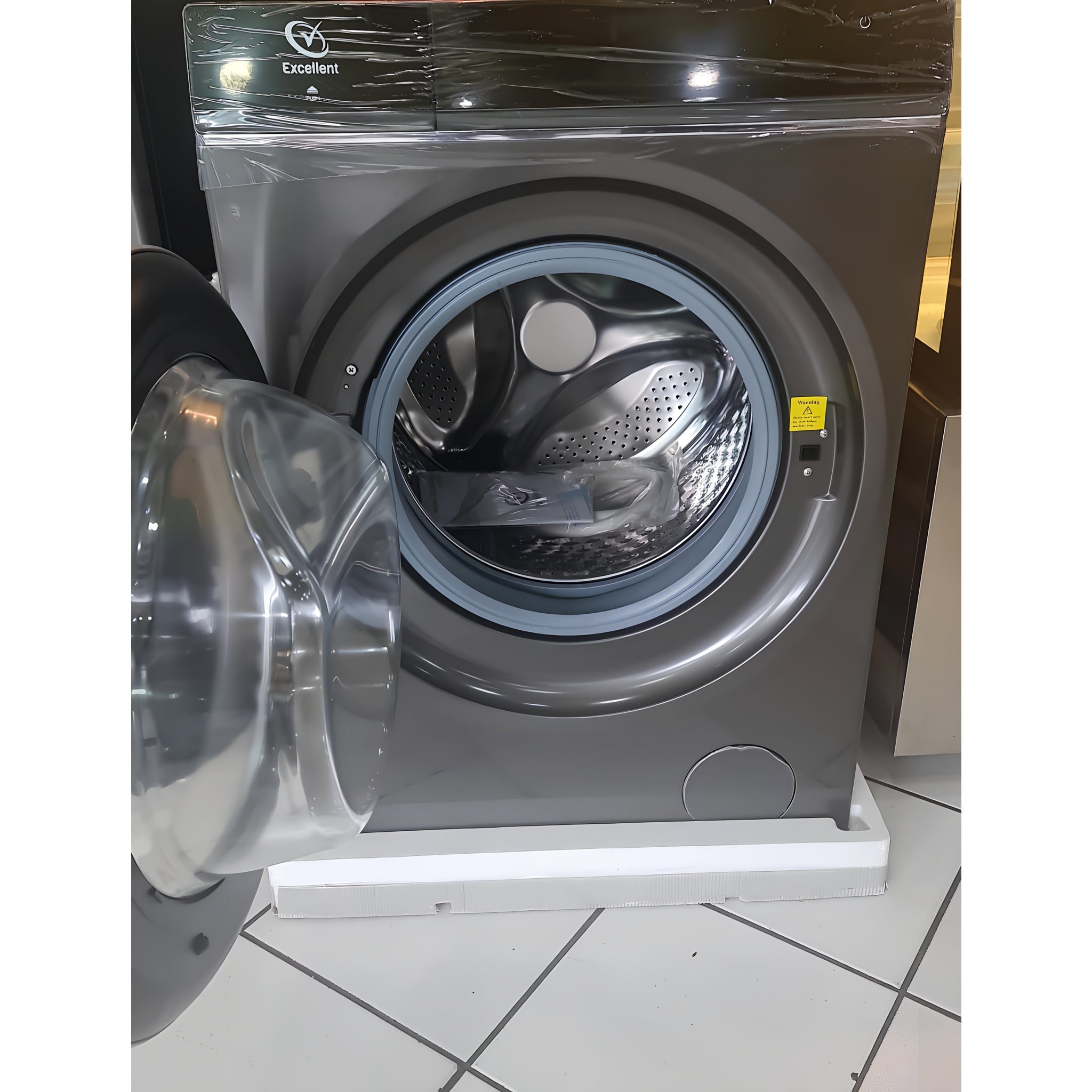 Combo de lavadora y secadora de carga frontal