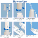 Bidet Eléctrico Portátil y Recargable (1 Boquilla)