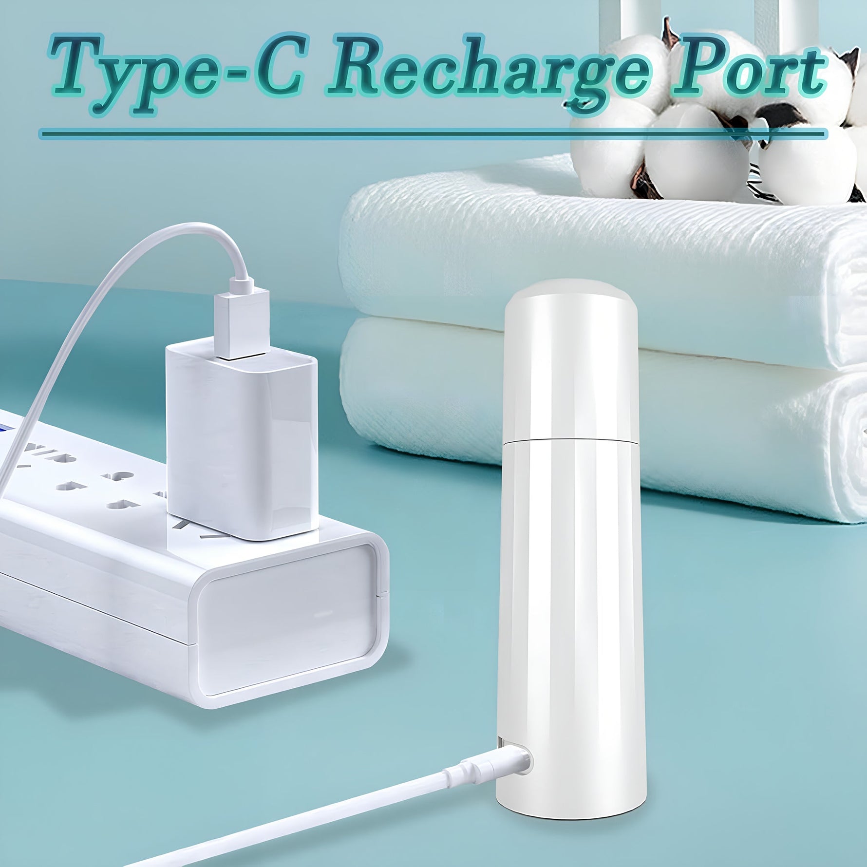 Bidet Eléctrico Portátil y Recargable (1 Boquilla)