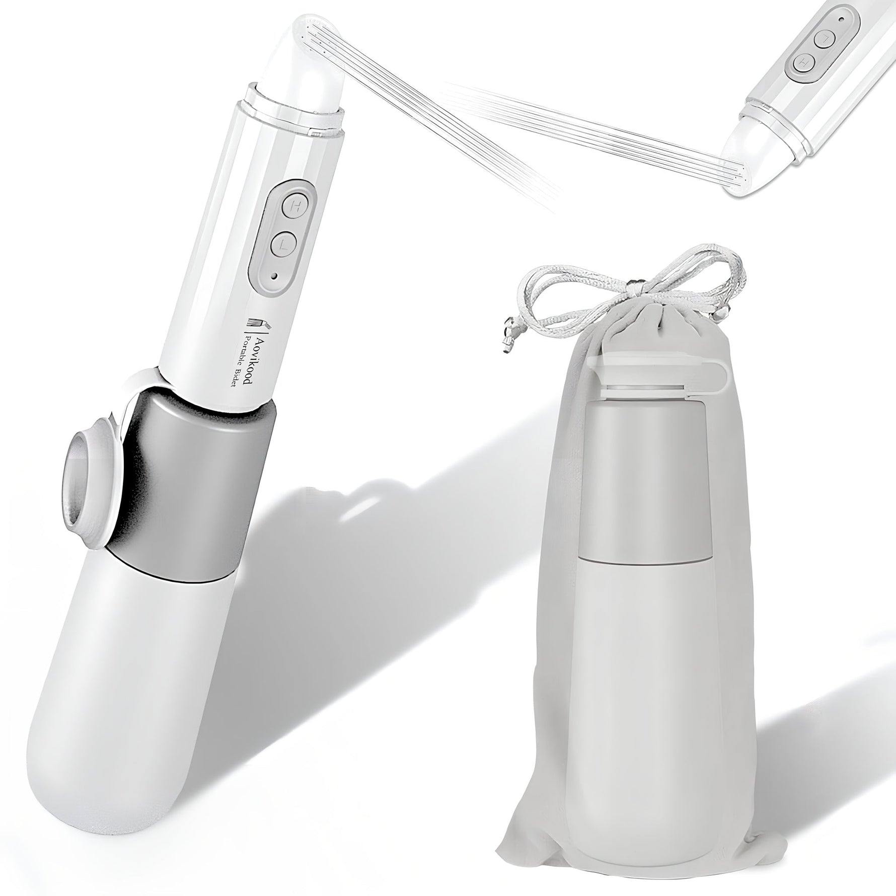 Bidet Eléctrico Portátil y Recargable (1 Boquilla)