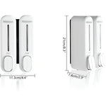 Dispensador Doble de Jabón Empotrable (Baño o Cocina)