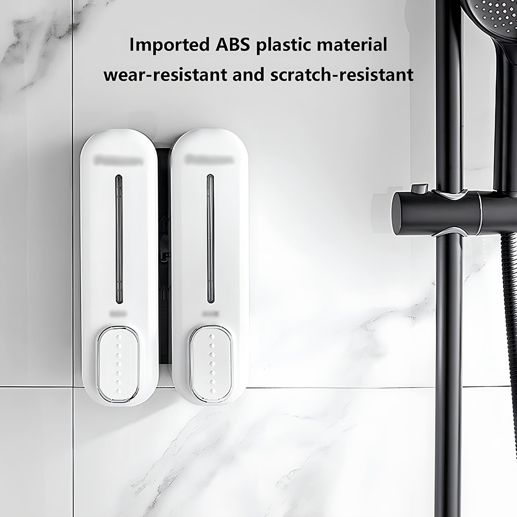 Dispensador Doble de Jabón Empotrable (Baño o Cocina)