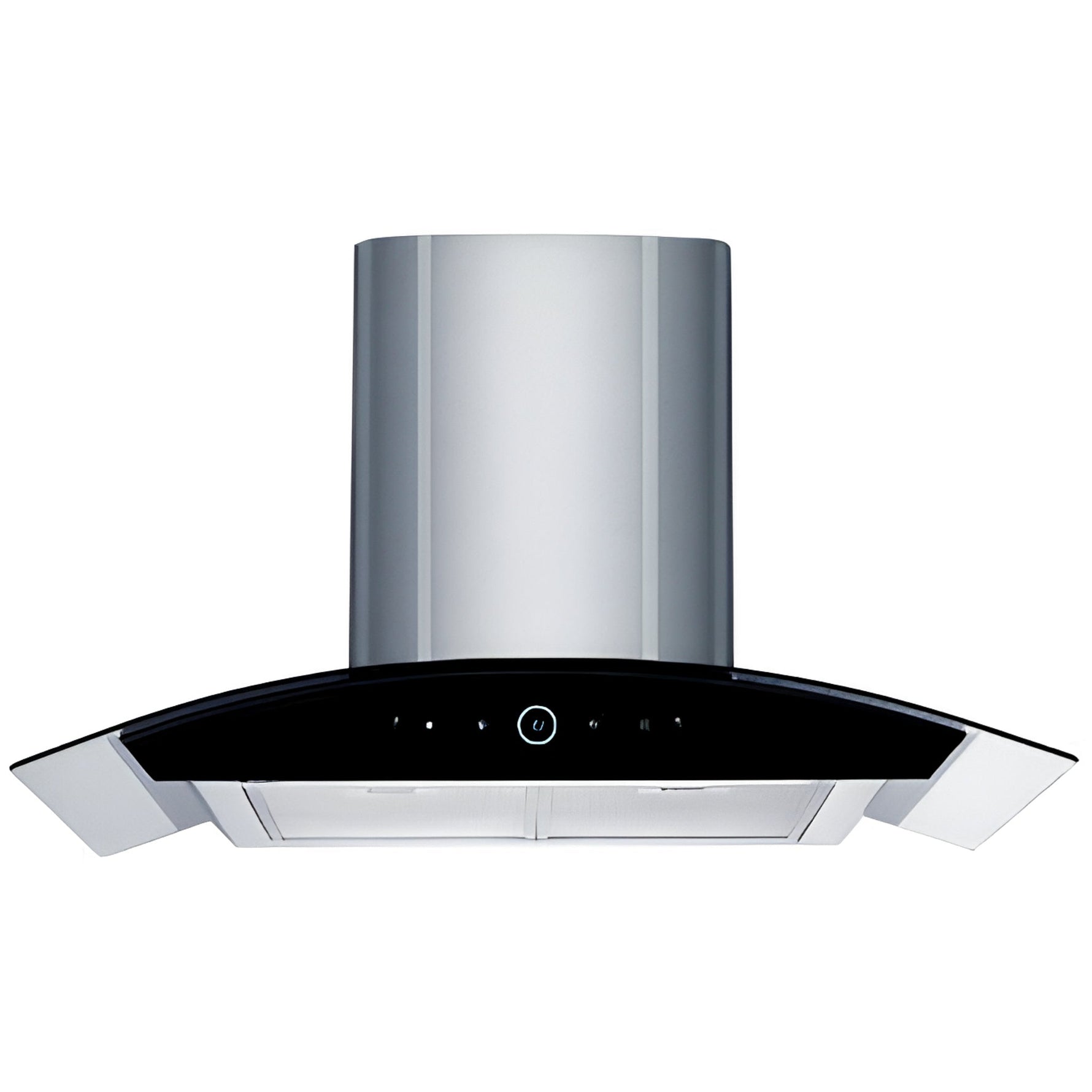 Extractor de Olores Tipo Campana de Vidrio Curvo (89 cm)