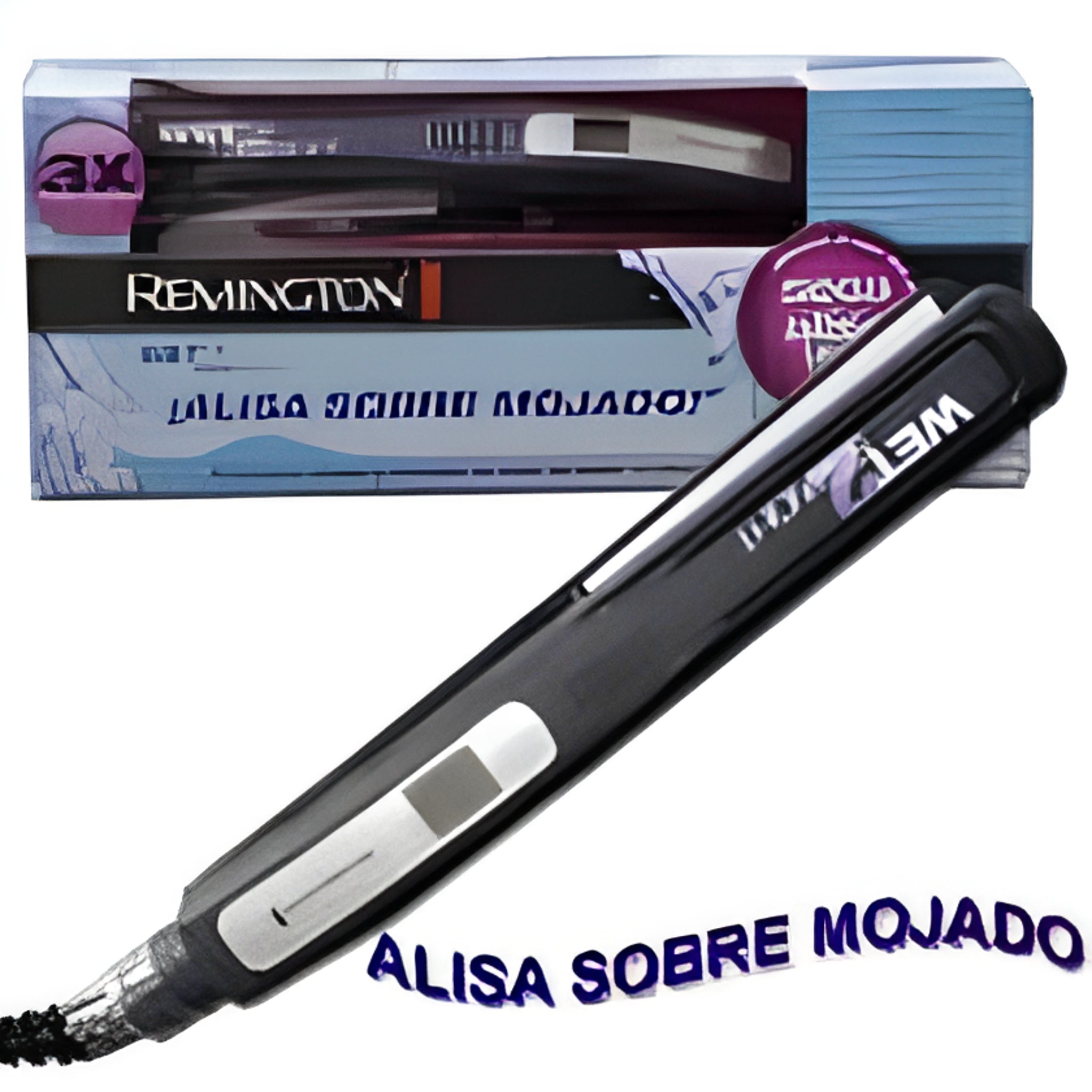 Plancha para cabello humedo y seco