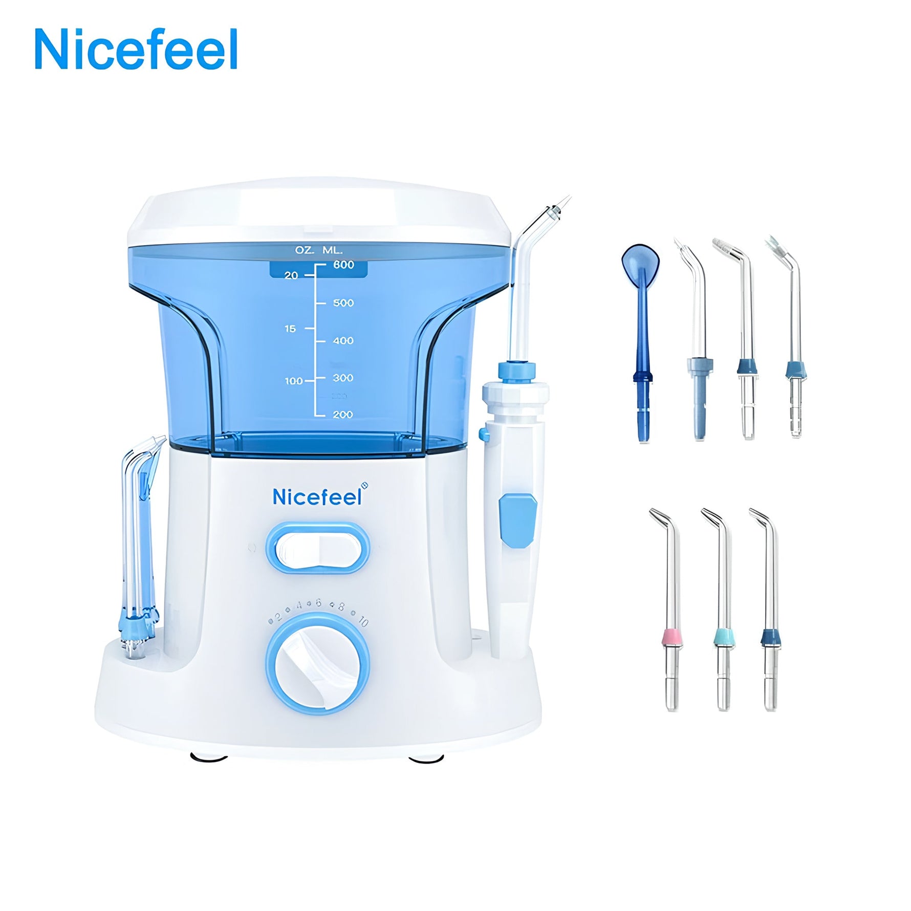 Irrigador Dental Eléctrico de Viaje (600ml)