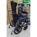 Silla de Ruedas Eléctrica con Respaldo Inclinable