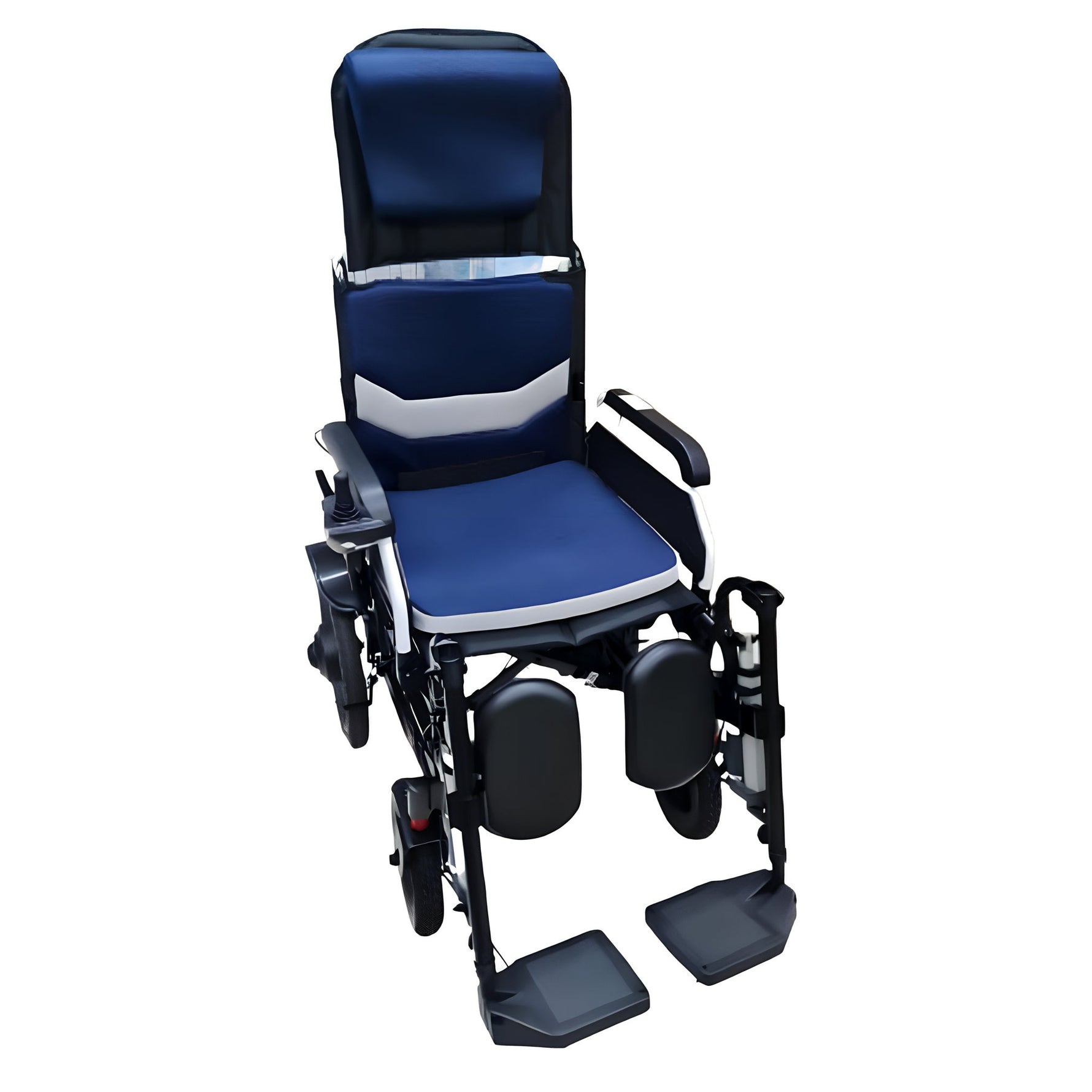Silla de Ruedas Eléctrica con Respaldo Inclinable